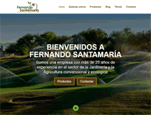 Tablet Screenshot of fernando-santamaria.com